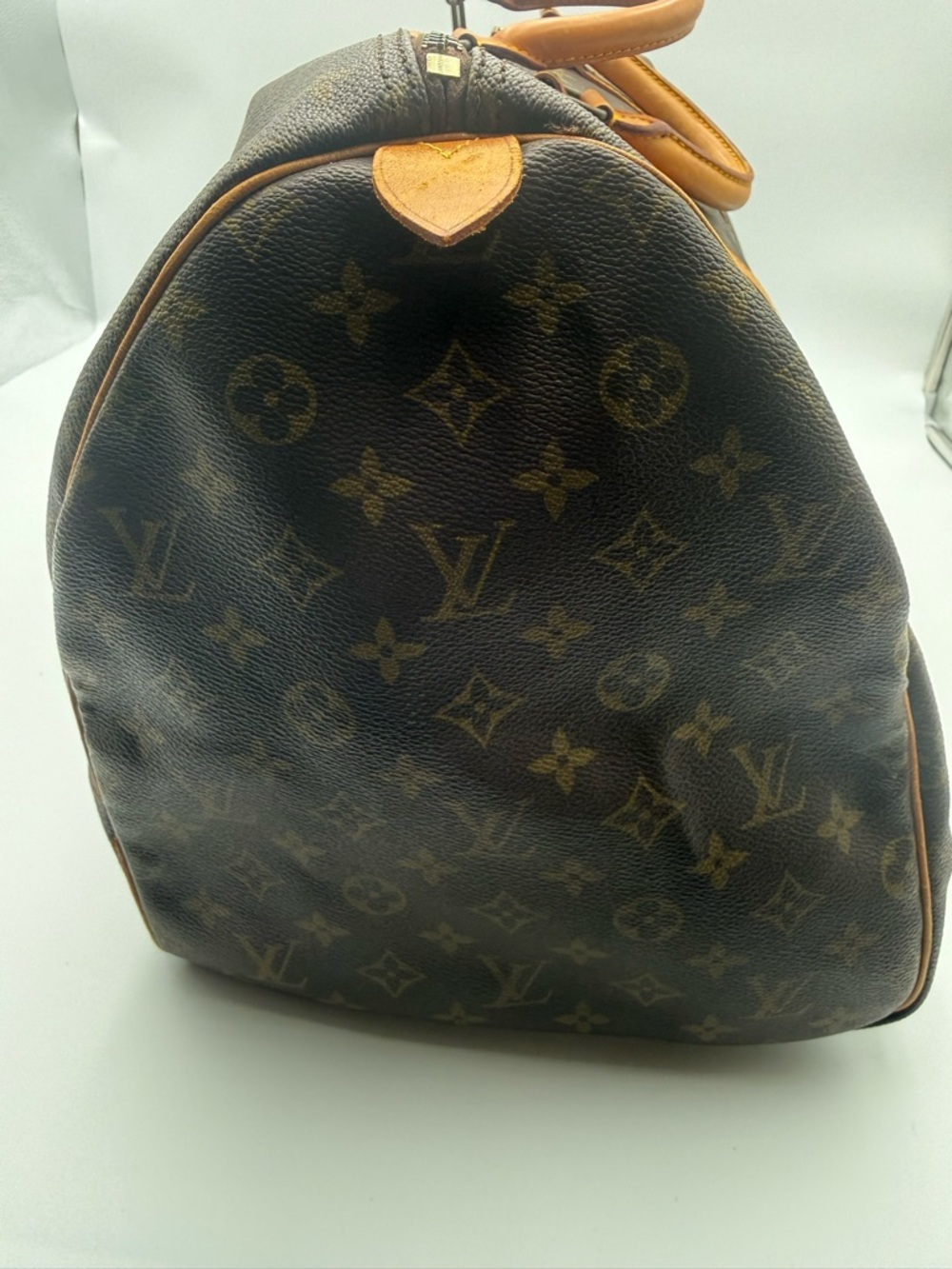 Louis Vuitton Brown Monogram Keepall 55 - Picture 5 of 13